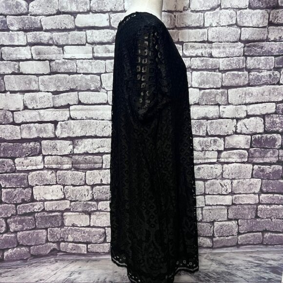 Isaac Mizrahi Pullover Lace Short Sleeve Dress Size 2X - Picture 6 of 8